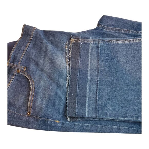 NWT Time and Tru Maternity SZ XXL (20) Women's Straight Leg Distressed Jeans - Picture 6 of 9